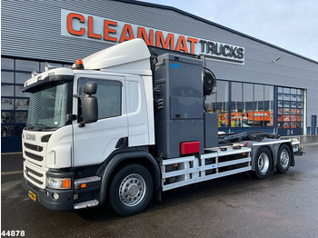 Benne à ordures ménagères Scania P 280 6x2 Euro 6 VDL Translift zijlader Just 159.334 km!: photos 4