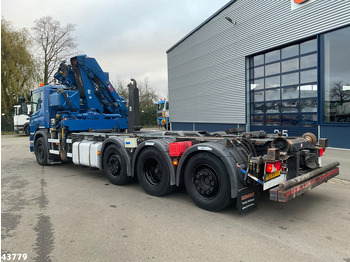 Camion ampliroll, Camion grue Scania P 360 8x2 Hiab 21 Tonmeter laadkraan: photos 2
