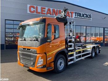 Camion ampliroll, Camion grue Volvo FM 430 HMF 23 ton/meter laadkraan: photos 2