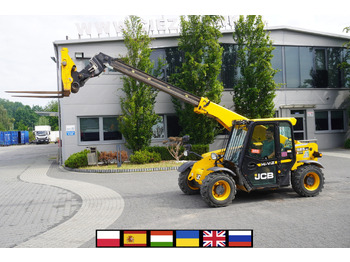 Chargeuse sur pneus télescopique JCB