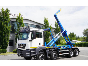 MAN TGS 35.400 8×4 HYVA LIFT 32.56 SE hooklift — crédit-bail MAN TGS 35.400 8×4 HYVA LIFT 32.56 SE hooklift: photos 1 MAN TGS 35.400 8×4 HYVA LIFT 32.56 SE hooklift — crédit-bail MAN TGS 35.400 8×4 HYVA LIFT 32.56 SE hooklift: photos 1