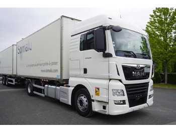 Camion fourgon MAN TGX 18.430 / 18 EPAL box / Fruehauf 18 EPAL box trailer / 2021: photos 5