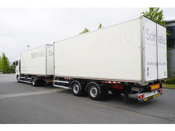 Camion fourgon MAN TGX 18.430 / 18 EPAL box / Fruehauf 18 EPAL box trailer / 2021: photos 3