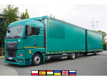Camion à rideaux coulissants MAN TGX 18.470