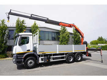 Grue mobile MERCEDES-BENZ AROCS 2636 Flatbed / HDS FASSI F175 7.7 T / 150,000 km: photos 4