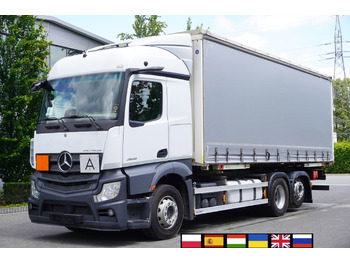 Camion à rideaux coulissants MERCEDES-BENZ Actros 2545