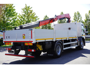 RENAULT C280 DTI 8 / FASSI crane 5.6 T / range 8 m / Flatbed 15 EPAL — crédit-bail RENAULT C280 DTI 8 / FASSI crane 5.6 T / range 8 m / Flatbed 15 EPAL: photos 5