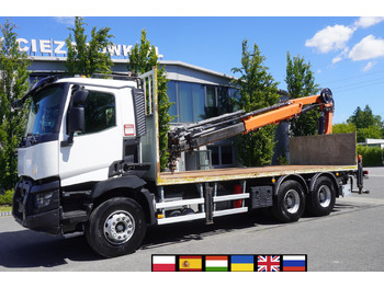RENAULT C380 Comfort 6x4 / Atlas 6.1 T crane / range 12.3 m — crédit-bail RENAULT C380 Comfort 6x4 / Atlas 6.1 T crane / range 12.3 m: photos 1