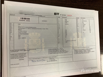 Chariot télescopique MERLO