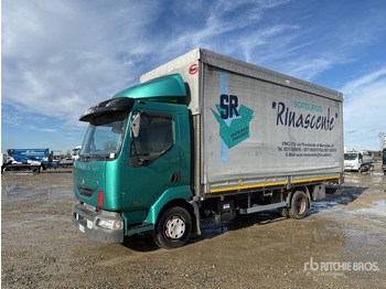 Camion à rideaux coulissants RENAULT Midlum