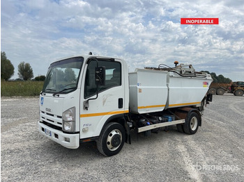 Benne à ordures ménagères Isuzu P75 Autocarro per rifiuti: photos 2