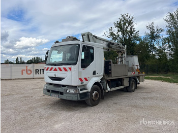 Camion avec nacelle RENAULT Midlum 220