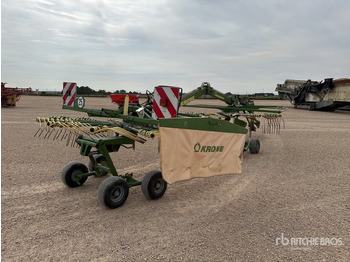 Faneuse 2012 Krone Swadro 710/26T 7.10 m 2 Rotor Andaineur Hay Rake: photos 4