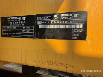 Pelle sur chenille CATERPILLAR 336D2