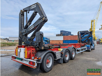 Semi-remorque porte-conteneur/ Caisse mobile HAMMAR 160 HE 3-Assen - SideLoader - 33T - ContainerStacking - Afstandbediening: photos 2 Semi-remorque porte-conteneur/ Caisse mobile HAMMAR 160 HE 3-Assen - SideLoader - 33T - ContainerStacking - Afstandbediening: photos 2