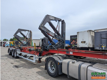 Semi-remorque porte-conteneur/ Caisse mobile HAMMAR 160 HE 3-Assen - SideLoader - 33T - ContainerStacking - Afstandbediening: photos 4 Semi-remorque porte-conteneur/ Caisse mobile HAMMAR 160 HE 3-Assen - SideLoader - 33T - ContainerStacking - Afstandbediening: photos 4