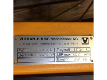 Fourches pour Matériel de manutention Forks with Weighing system for Jungheinrich ECP 100: photos 5