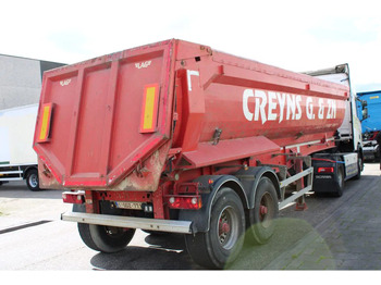 Semi-remorque benne LAG O-2-38 01 + 2 axle + KIPPER + 27 cub: photos 3