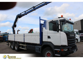 Camion grue SCANIA G 440