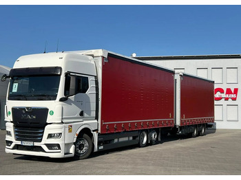 Camion à rideaux coulissants MAN TGX