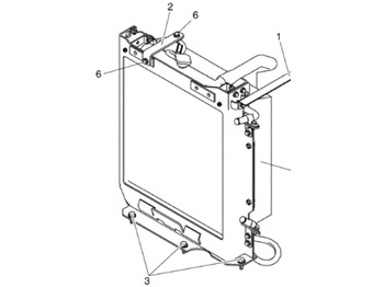 Radiateur d'huile KOBELCO