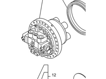 Moteur hydraulique NEW HOLLAND