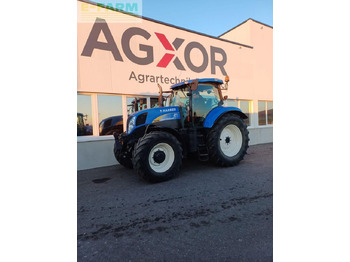 Tracteur agricole NEW HOLLAND T6000