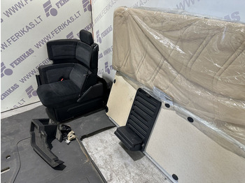 Siège pour Camion Mercedes-Benz passenger seat with lower bunk and table: photos 3
