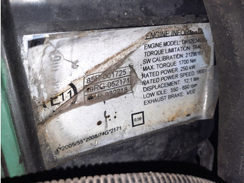 Moteur Volvo DH12E340EC06 . DH12D 340.: photos 3