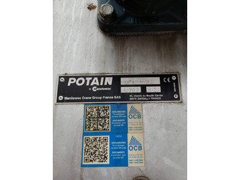Grue à montage rapide POTAIN