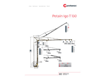 Grue à montage rapide POTAIN