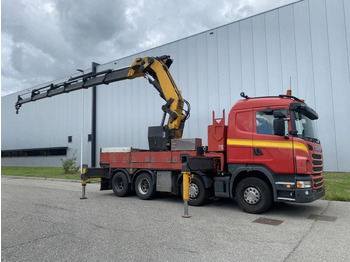 Camion grue SCANIA G 480
