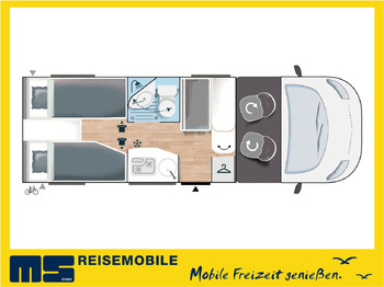 Camping-car profilé CHAUSSON S697 Sport Line