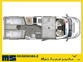 Camping-car profilé EURA MOBIL