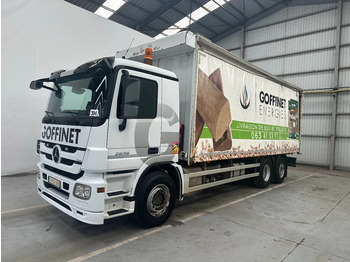 Camion à rideaux coulissants MERCEDES-BENZ Actros 2636