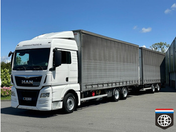 Camion à rideaux coulissants MAN TGX 26.480