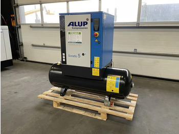 Compresseur d'air neuf Alup Sonetto 5 - 200 Elektrische Schroefcompressor 4 kW 470 L/Min 10 Bar op ketel: photos 2
