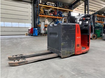 Transpalette Linde N20 2 ton Elektrische Orderpicker Meerijder Palletwagen: photos 4