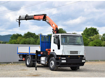Iveco Eurocargo 180E28 *Pritsche 4,80m + KRAN  — crédit-bail Iveco Eurocargo 180E28 *Pritsche 4,80m + KRAN: photos 1