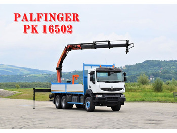 Camion grue RENAULT Kerax 370