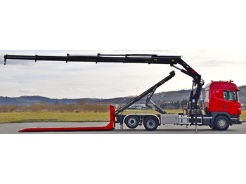 Camion grue, Camion ampliroll Scania G 400 * Abschleppwagen 6,40m* KRAN + FUNK * TOP: photos 5