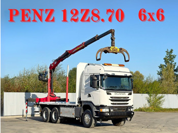 Camion grumier SCANIA G 490
