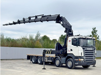 Camion grue Scania R 620*PLATFORM 6,45m*HIAB 600 E - 9 + FUNK / 8x4: photos 2