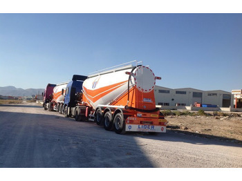 Semi-remorque citerne pour transport de ciment neuf LIDER 2025  MODEL NEW CEMENT TANKER: photos 4
