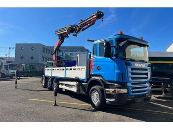 Camion grue Scania R480 LB 8x4/4 FASSI 45t mit JIP: photos 1