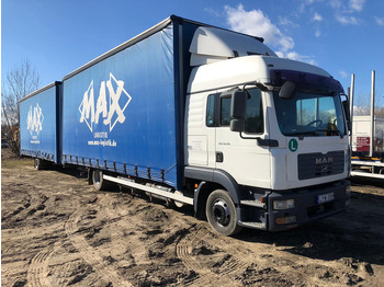 Camion à rideaux coulissants MAN TGL 8.210
