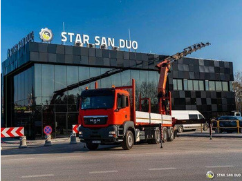 MAN TGS 35.400 PALFINGER PK 44002 WINCH TRIDEM KRAN — crédit-bail MAN TGS 35.400 PALFINGER PK 44002 WINCH TRIDEM KRAN: photos 1