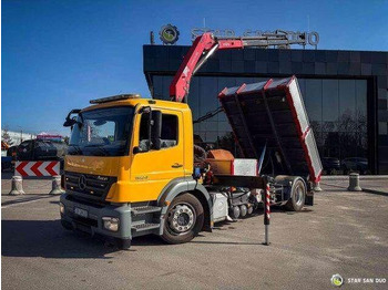 Camion benne, Camion grue Mercedes-Benz AXOR 1824 4x2 HMF 975 HDS Crane Rotator Kipper: photos 4 Camion benne, Camion grue Mercedes-Benz AXOR 1824 4x2 HMF 975 HDS Crane Rotator Kipper: photos 4