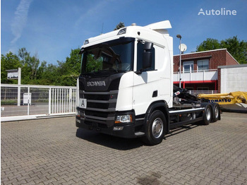 Camion ampliroll SCANIA R 450