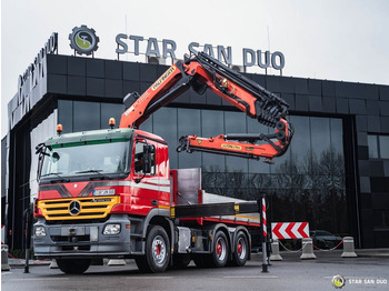 Mercedes-Benz ACTROS 2648 6x4 PALFINGER PK 29002 EURO 5 JIB  — crédit-bail Mercedes-Benz ACTROS 2648 6x4 PALFINGER PK 29002 EURO 5 JIB: photos 1